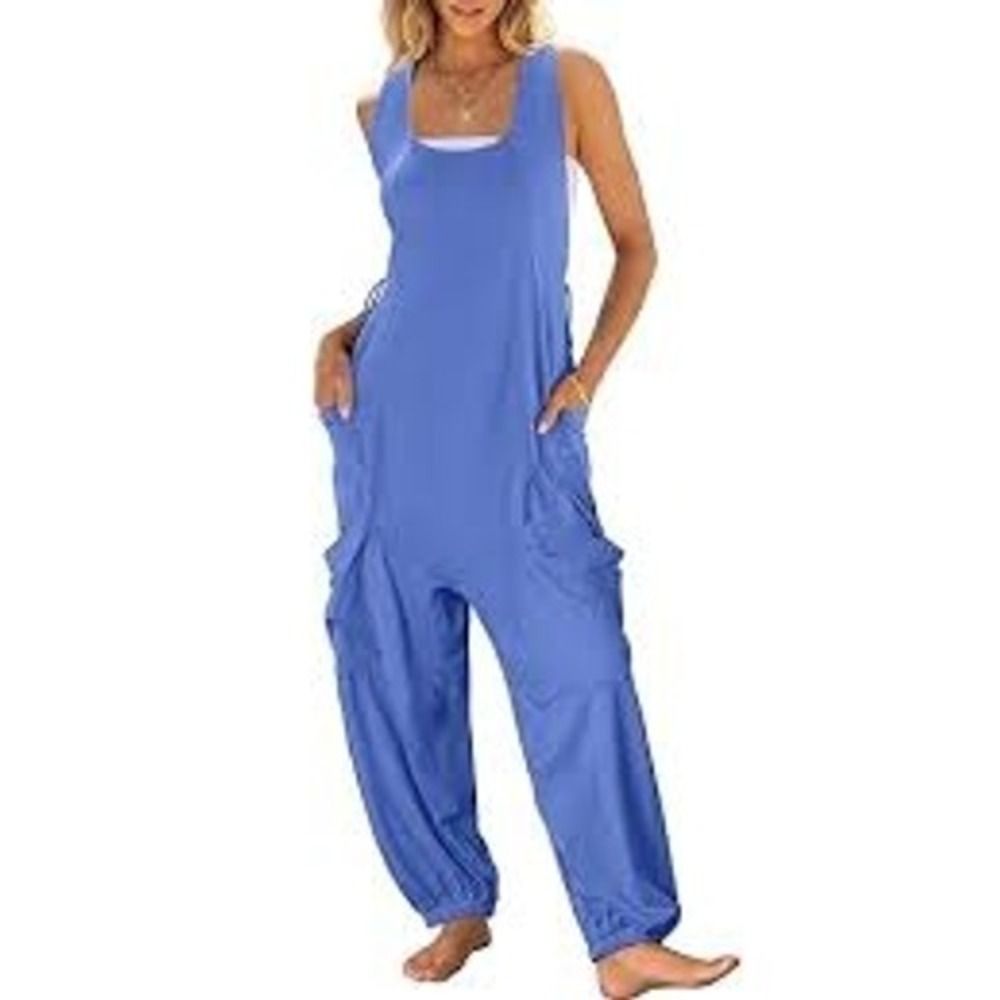 Free People Movement Hot Shot Jumpsuit Onesie in Violet Blue Size XS